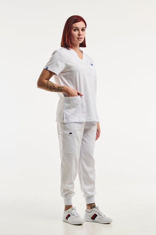 EMMA jogger – Medische set – Dames – Wit