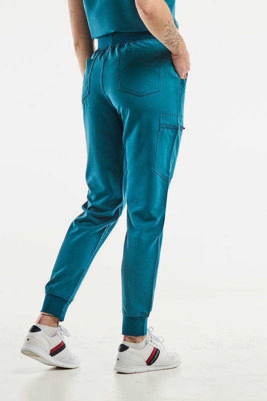Paris - Medische stretchbroek - Dames - Turquoisegroen