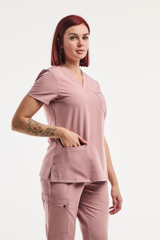 Paris - Medische stretchtuniek - Dames - Roze