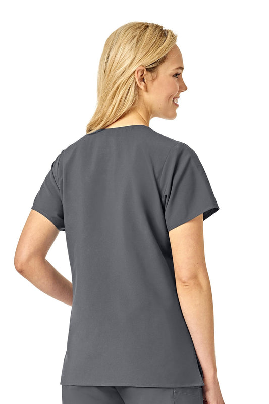 W123 - Medische blouse - Grijs - Dames