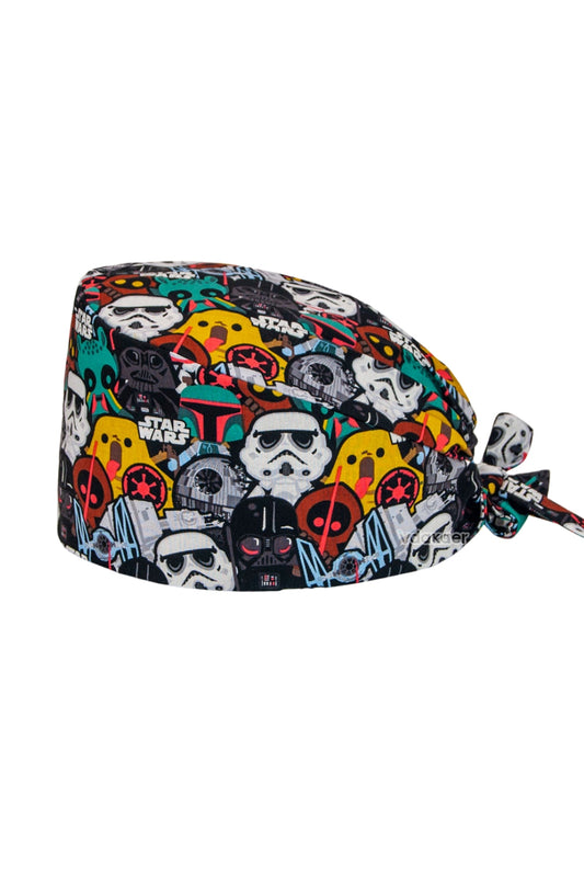 Stoffen OK-muts met motief – Veelkleurig met Star Wars-motief