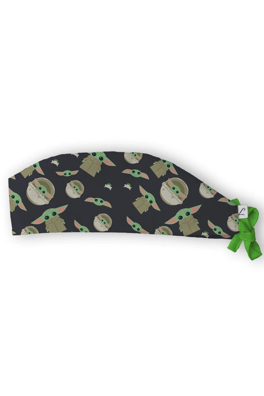 OK-muts – Grijs met Baby Yoda-print
