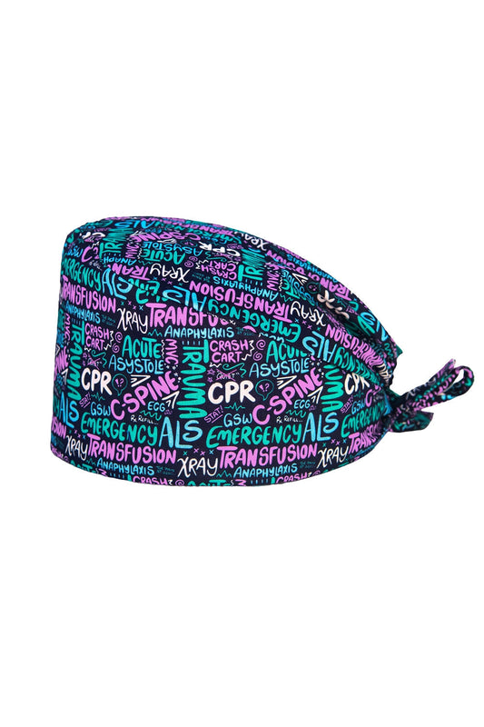 Medische muts – Spoed & reanimatie (graffitimotief)