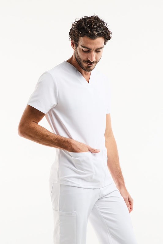 Cherokee® ProTech - Medische tuniek - Heren - Wit