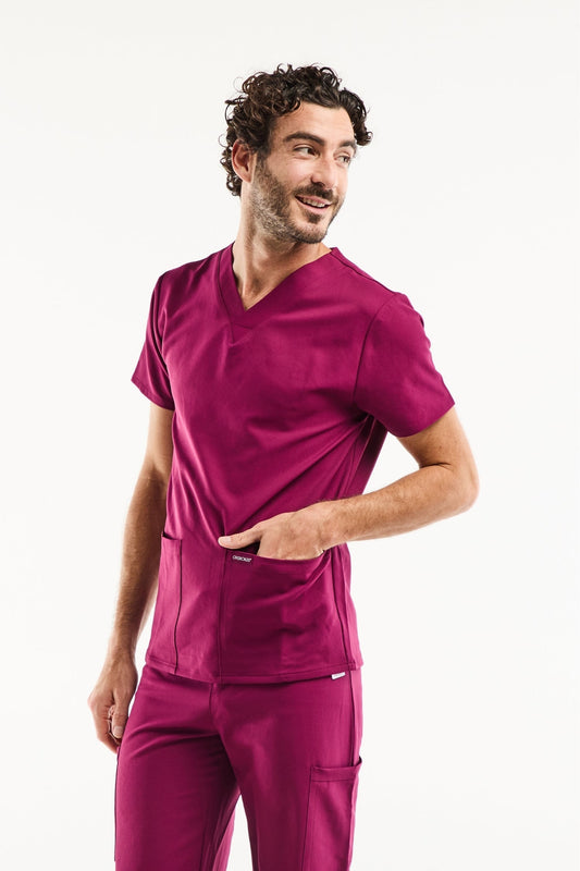 Cherokee® ProTech - Medische tuniek - Heren - Bordeaux