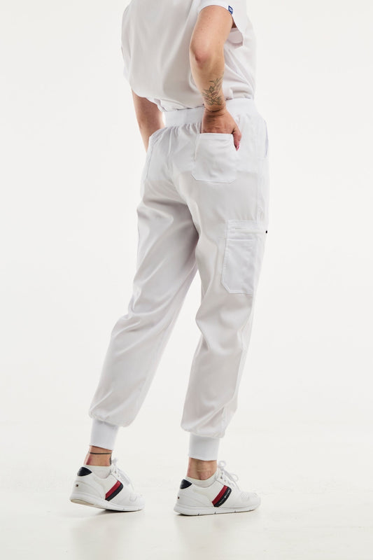 EMMA jogger - Medische broek - Dames - Wit