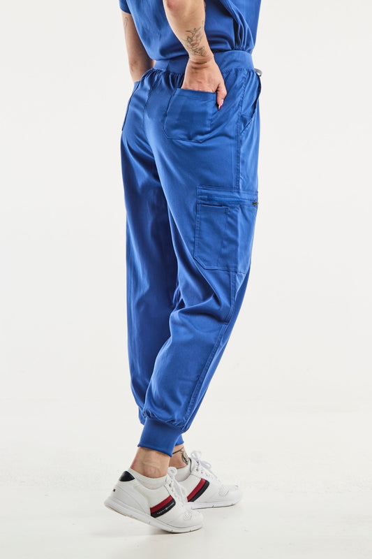 EMMA jogger - Medische broek - Dames - Koningsblauw
