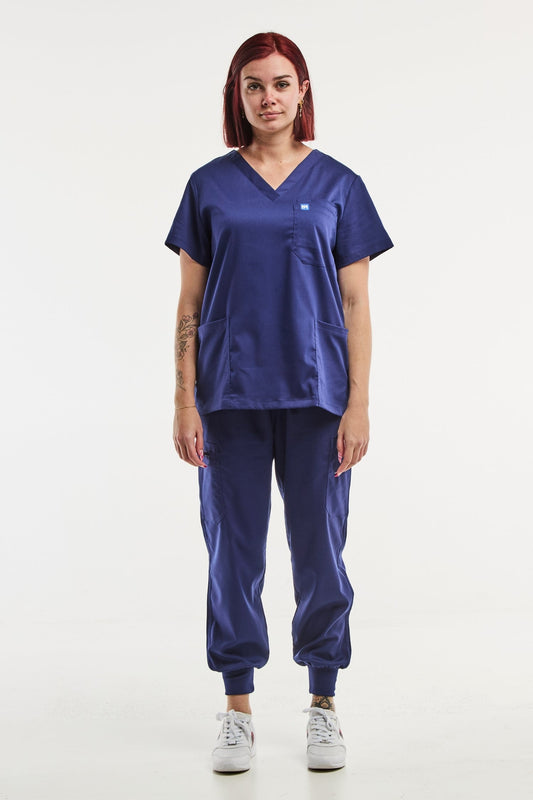 EMMA jogger – Medische set – Dames – Marineblauw