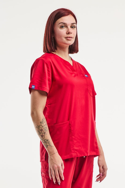 EMMA jogger – Medische set – Dames – Rood