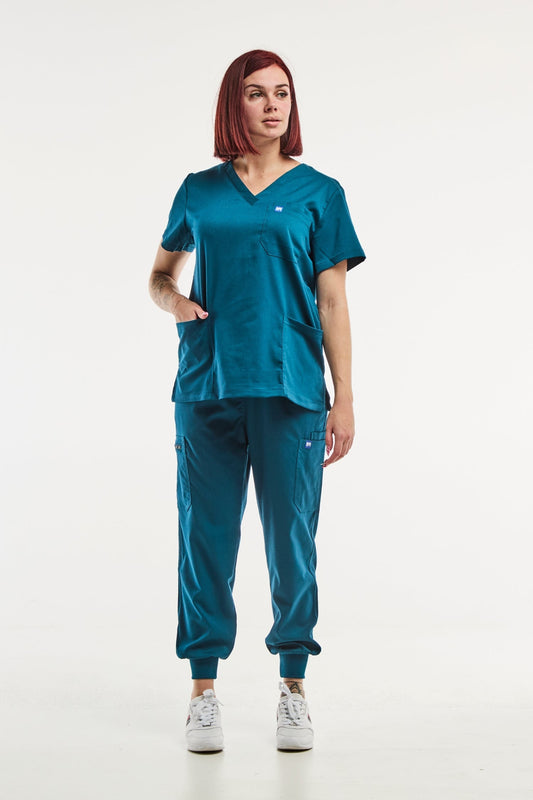 EMMA jogger – Medische set – Dames – Turquoise