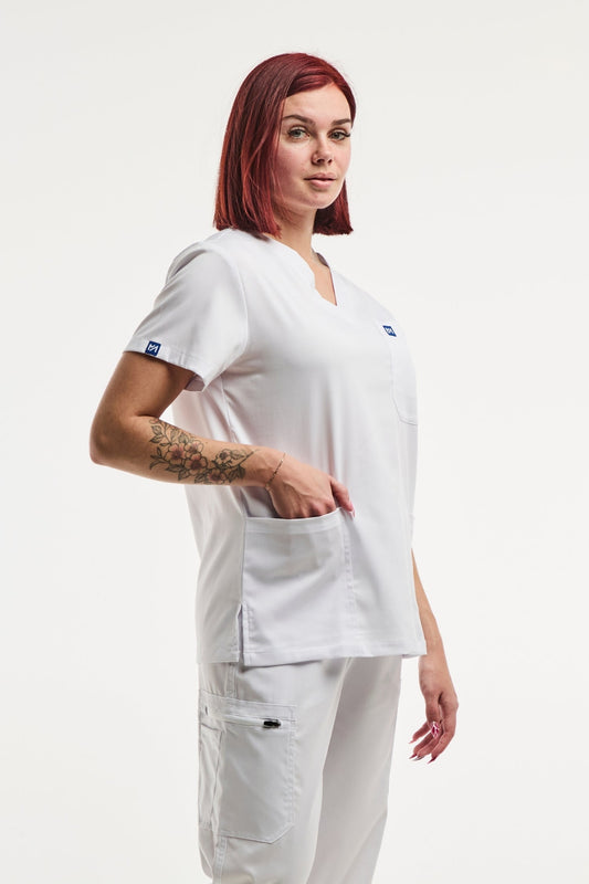 EMMA - Medische tuniek - Dames - Wit
