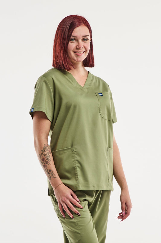 EMMA - Medische tuniek - Dames - Olijf