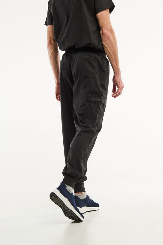 LUCA jogger - Medische broek - Heren - Zwart