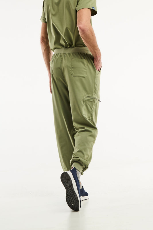 LUCA jogger - Medische broek - Heren - Olijf