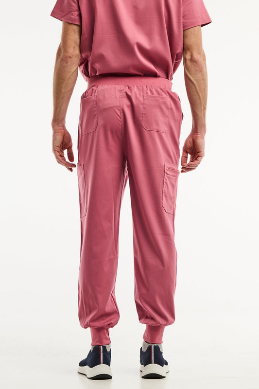 LUCA jogger - Medische broek - Heren - Roze