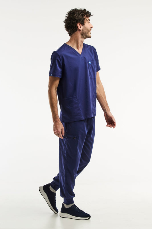 LUCA Jogger - Medische set - Heren - Marineblauw