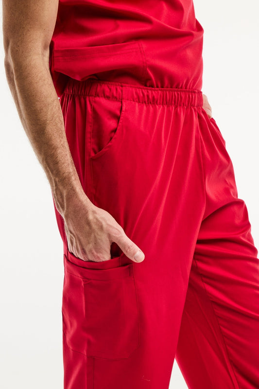 LUCA - Medische broek - Heren - Rood