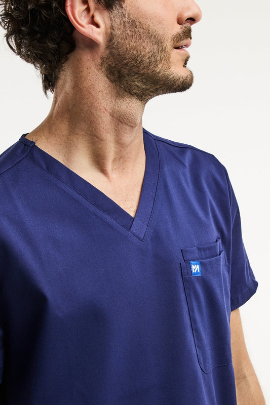 LUCA - Medische tuniek - Heren - Marineblauw