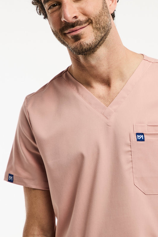 LUCA - Medische tuniek - Heren - Lichtroze