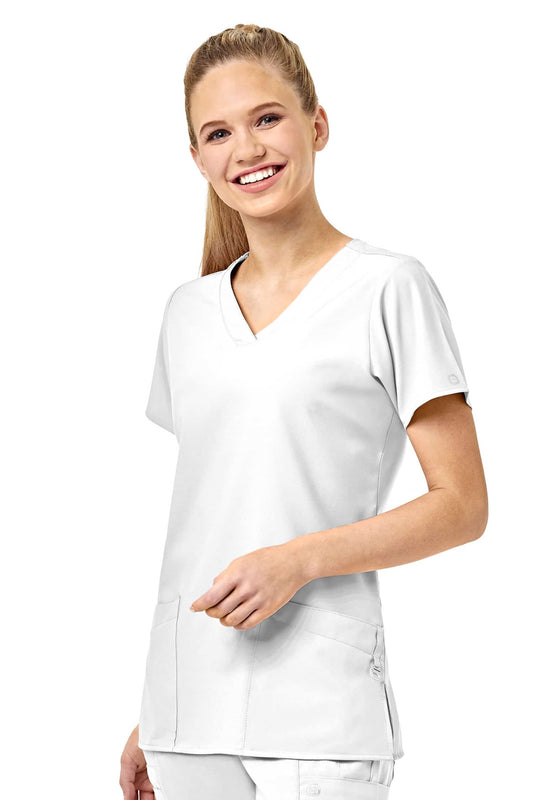 W123 - Medische blouse - Wit - Dames
