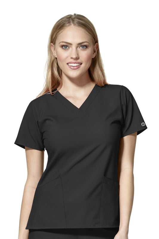 W123 - Medische blouse - Zwart - Dames