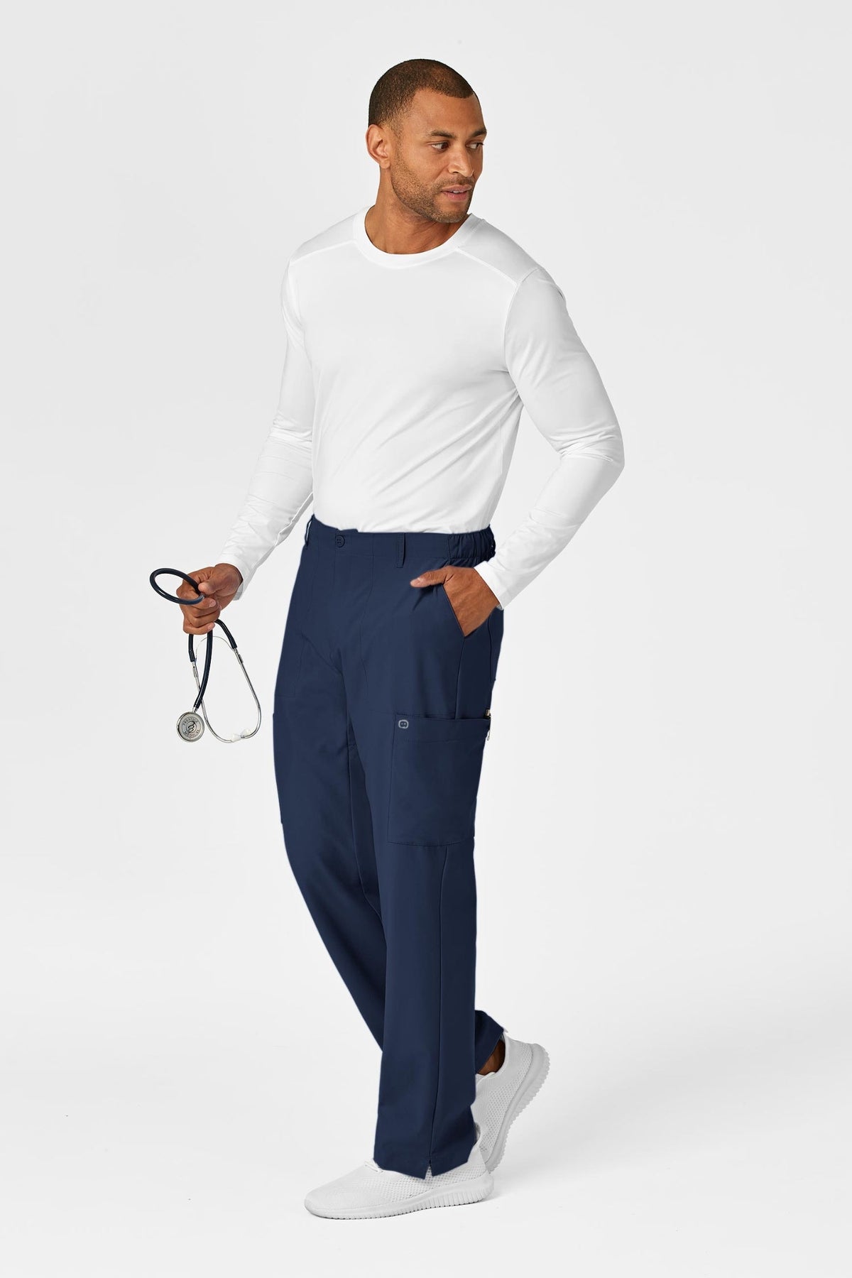 W123 – Medische set – Marineblauw – Heren