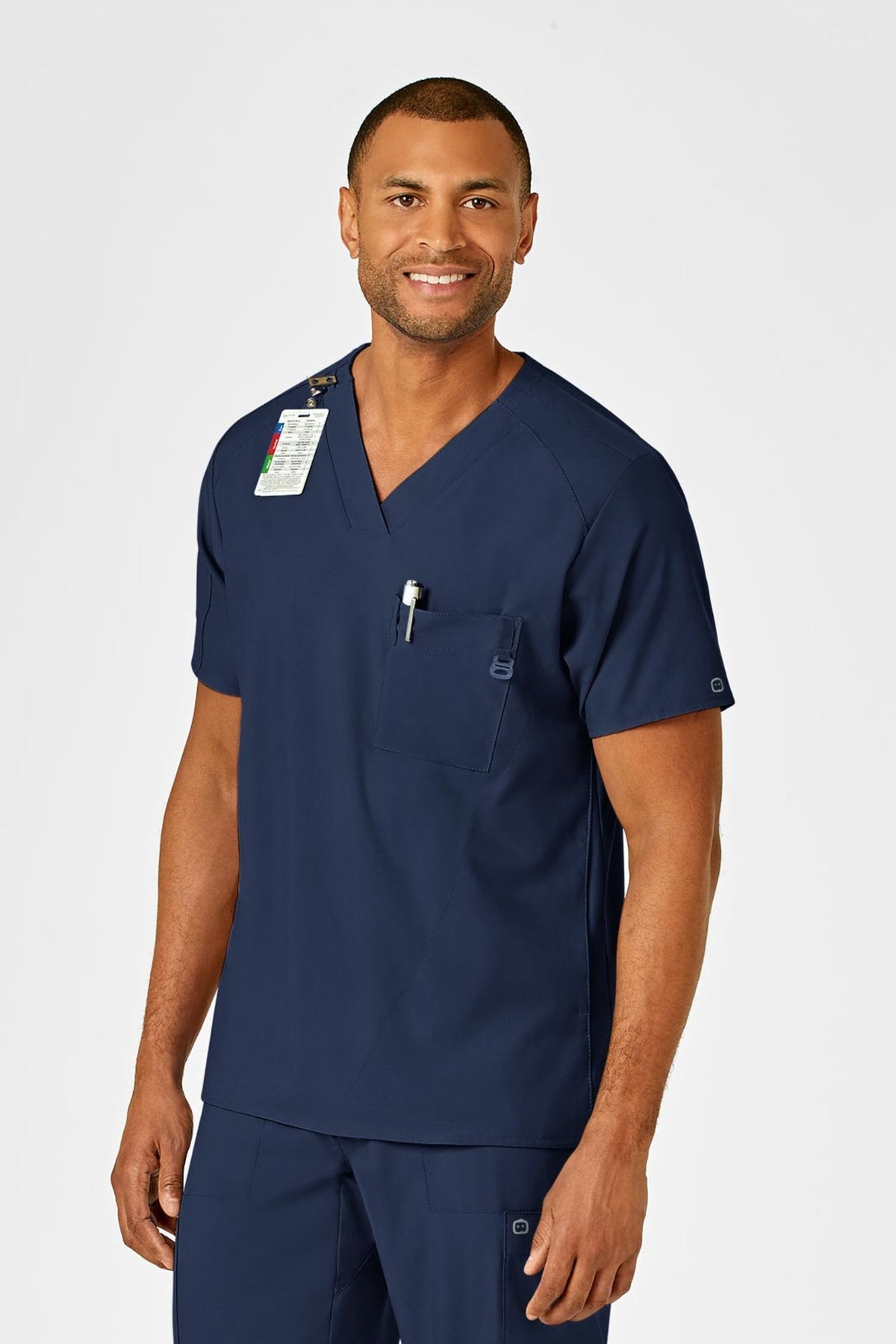 W123 – Medische set – Marineblauw – Heren