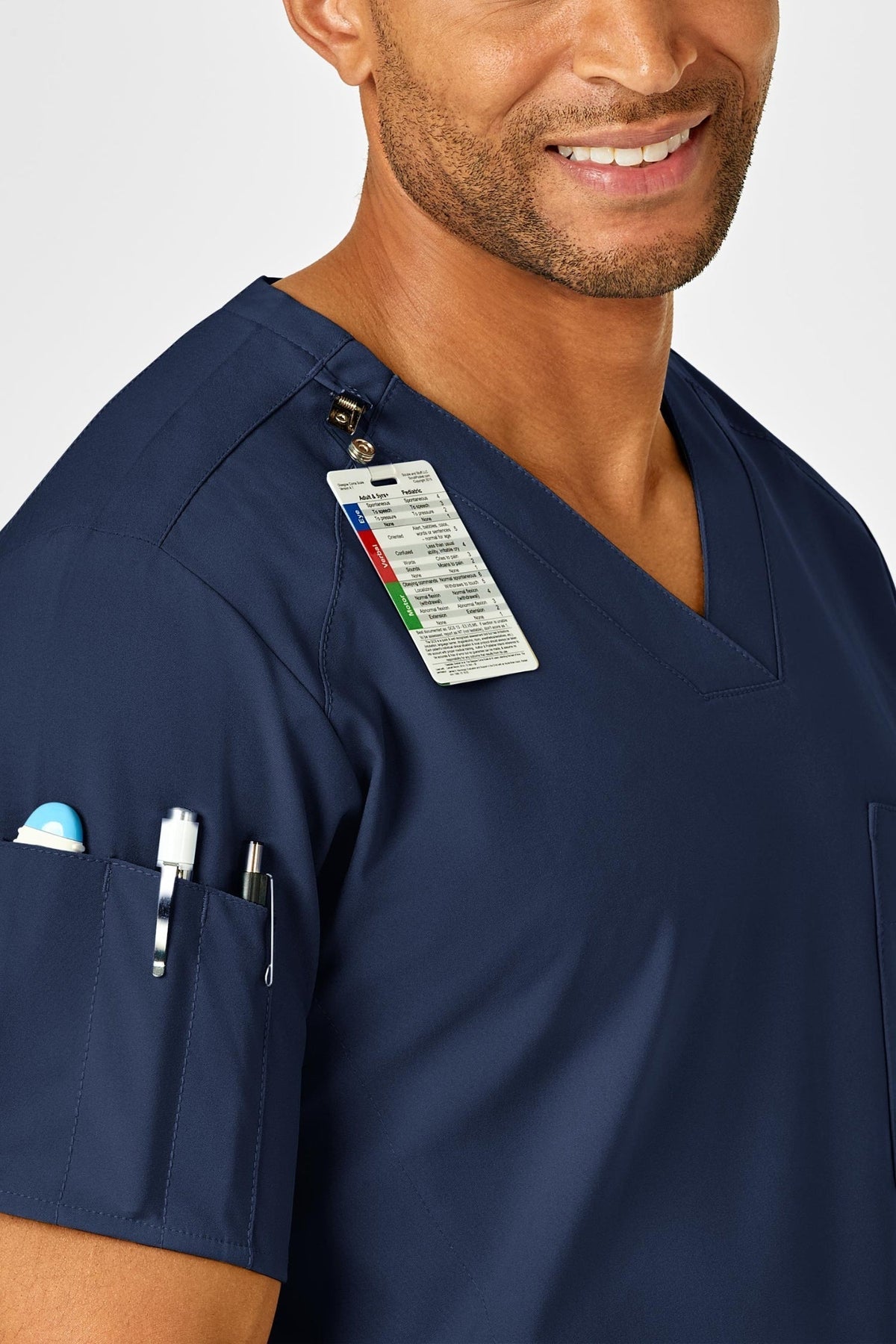W123 – Medische set – Marineblauw – Heren