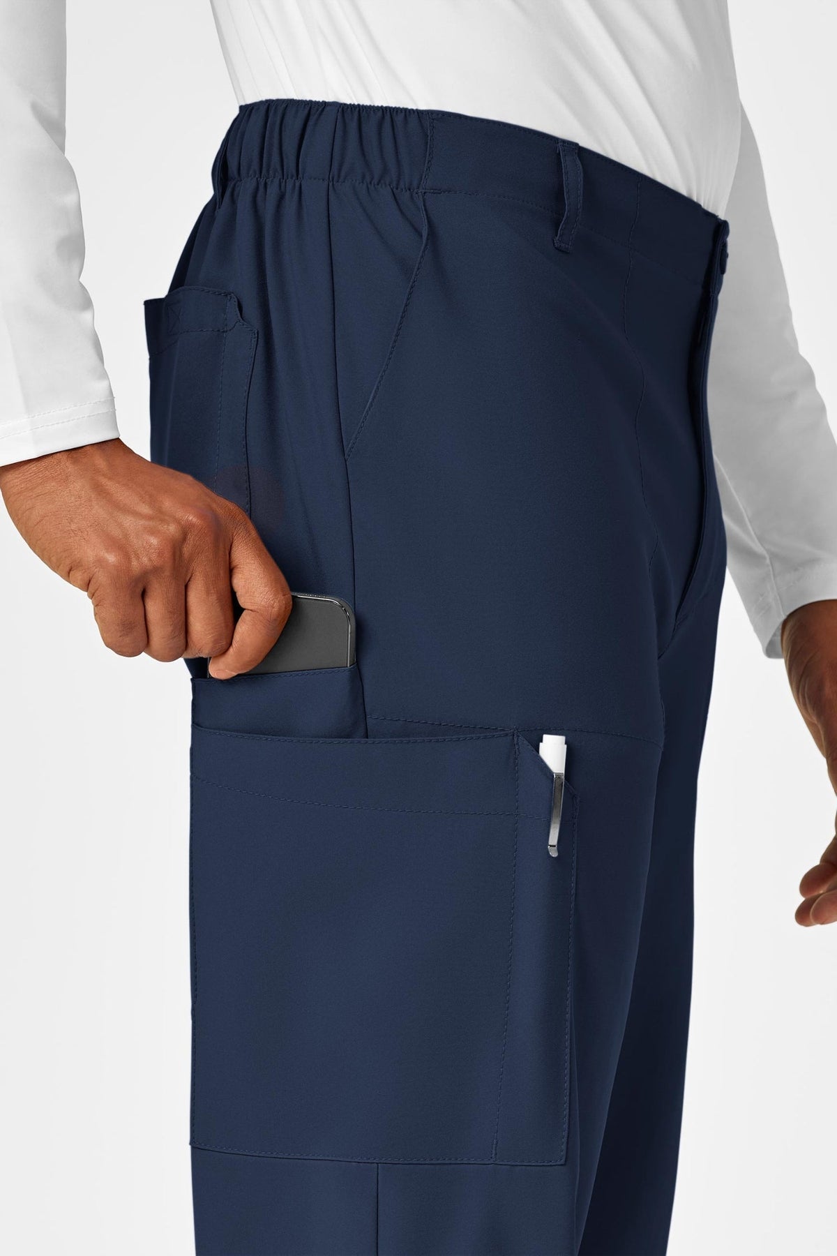 W123 – Medische set – Marineblauw – Heren