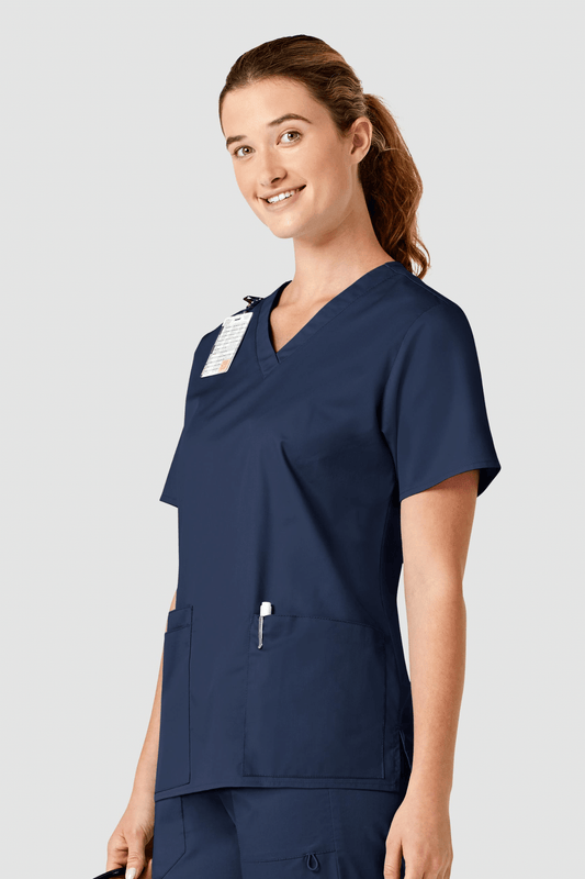 Wonderwork - Medische blouse - Dames - Marineblauw