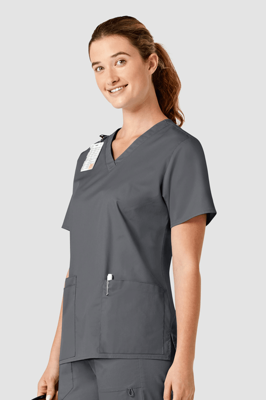 Wonderwork - Medische blouse - Dames - Donkergrijs